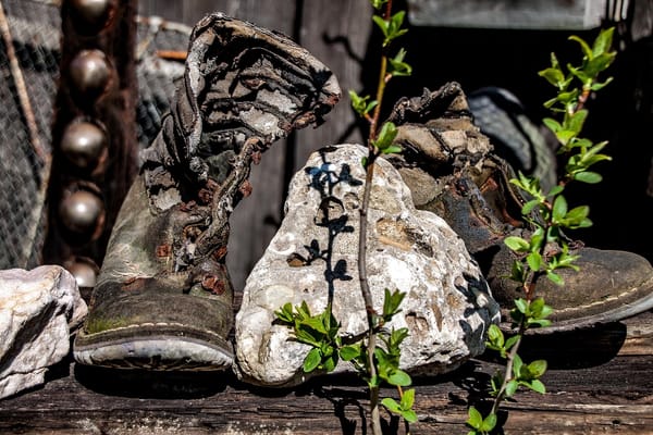 Über Schuhe, Regen und Backups